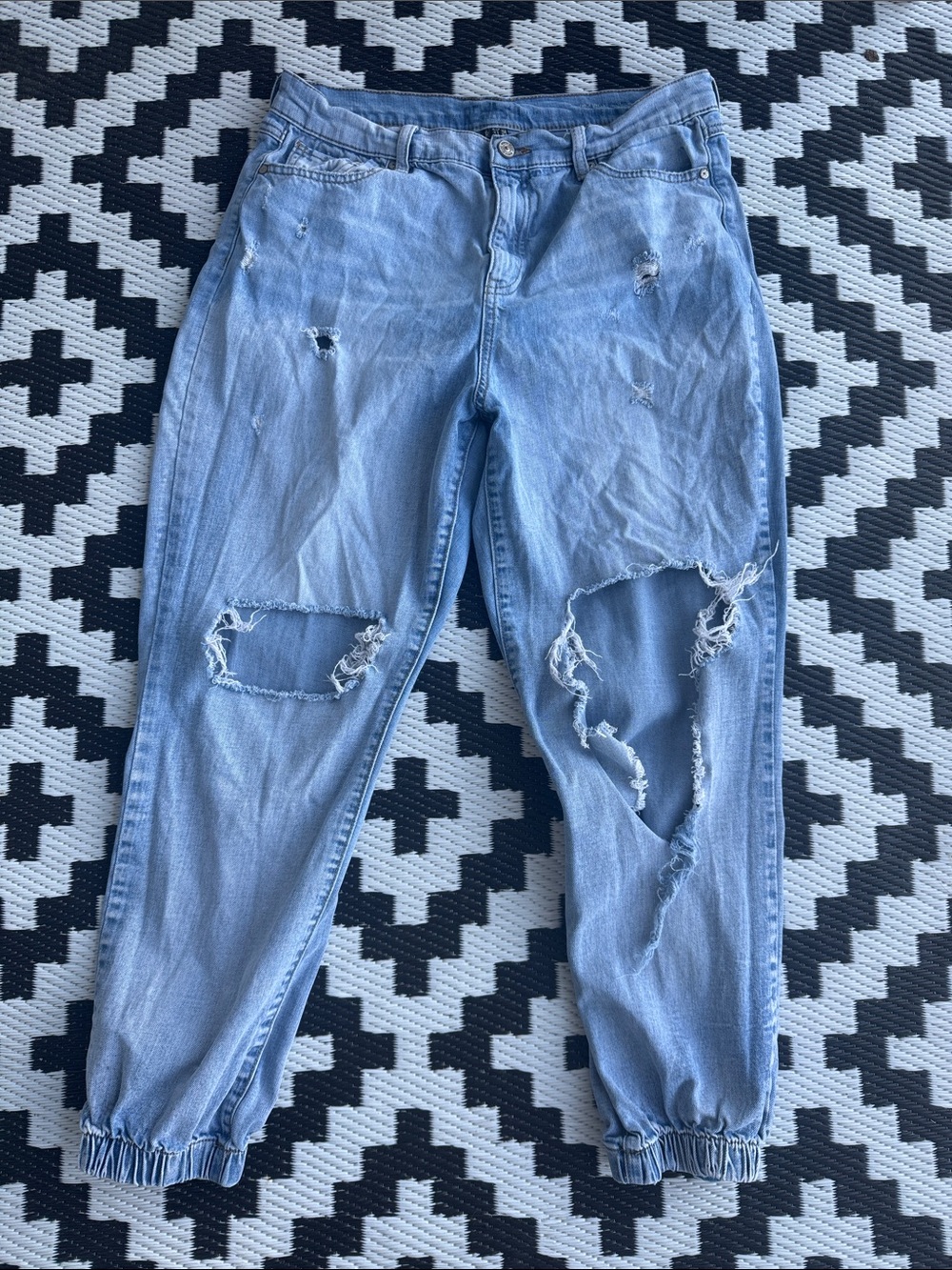 REWASH High-Rise Jogger Jeans - 13